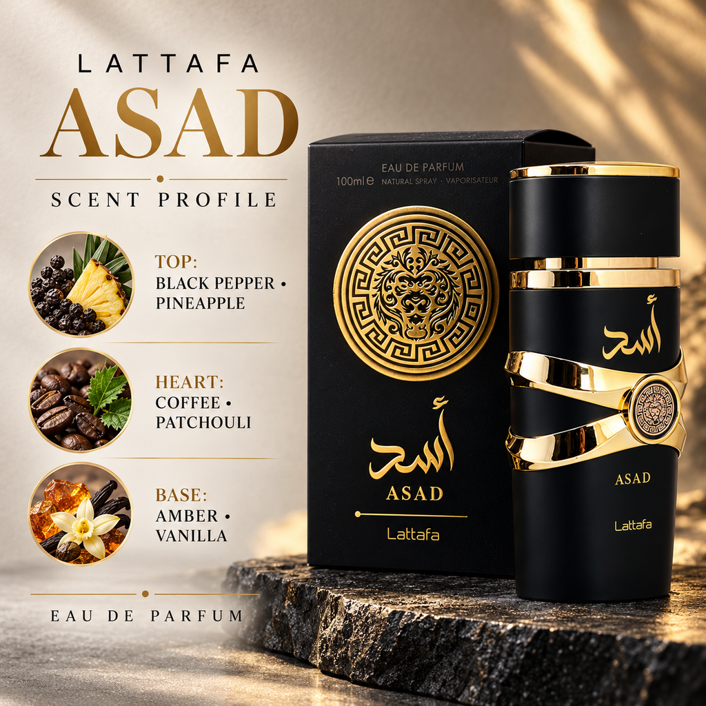 Lattafa Asad Eau de Parfum for Men 100ml