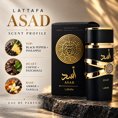 Lattafa Asad Eau de Parfum for Men 100ml