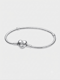 Pan Charm Bracelet in Silver