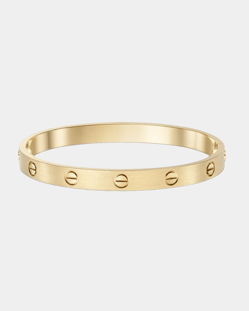 Screw Bangle Love Bracelet 18k Gold